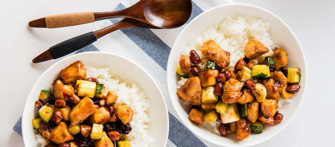 A verdadeira receita de frango xadrez