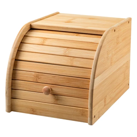 Porta Pao Sense com Abertura Frontal em bambu
