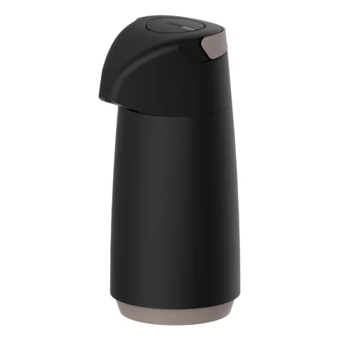 Garrafa-Termica-Exata-1l-Preta-e-Bege-Tramontina garrafa térmc