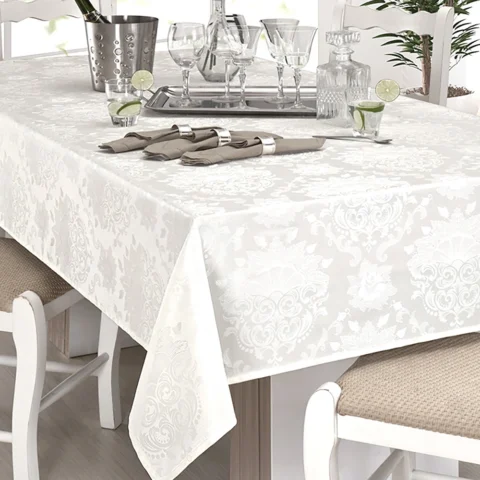 Toalha de mesa retangular