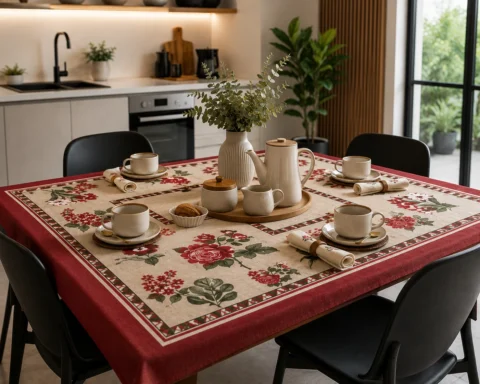 Toalha de mesa de chá