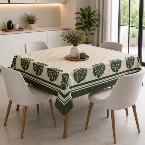 Toalha de mesa quadrada